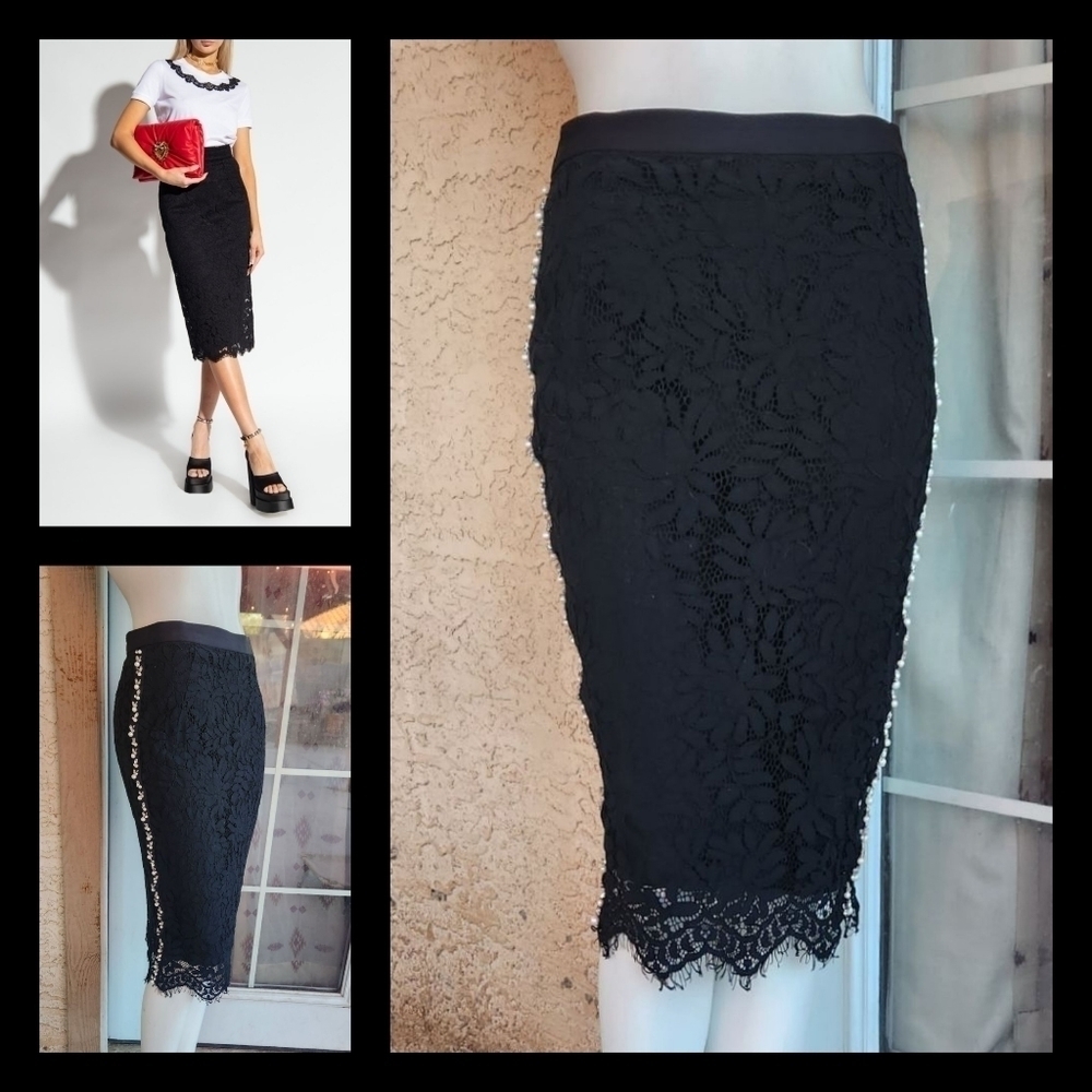 Kelly Bui Lace Sexy Skirt